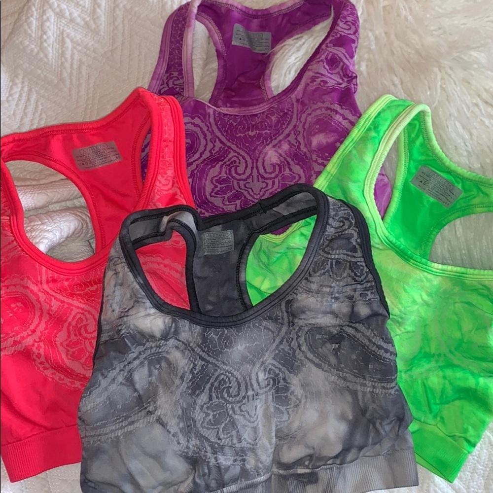 SOLD racerback sports bras